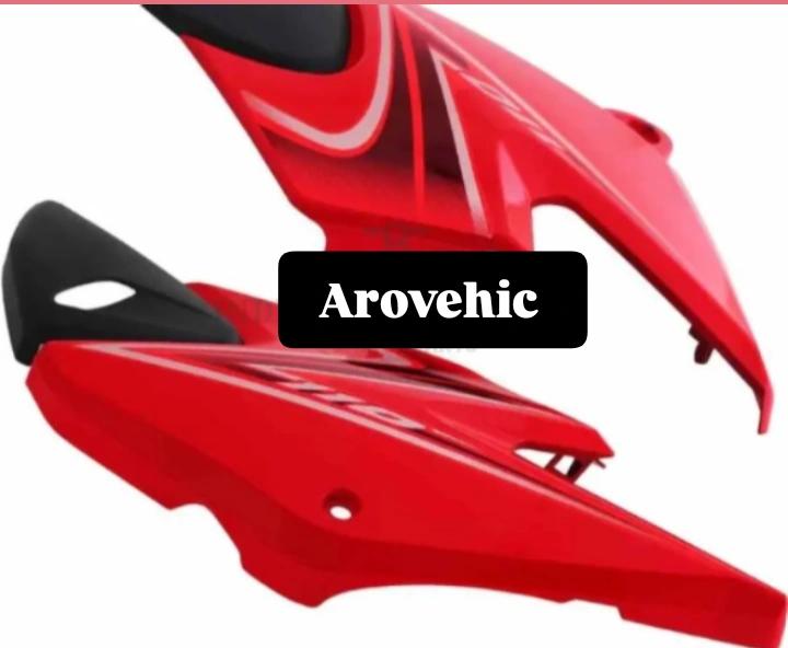 Side Panel/cover for honda Dream Yuga( N/m Sports Red)-GENUINE