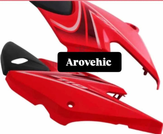 Side Panel/cover for honda Dream Yuga( N/m Sports Red)-GENUINE