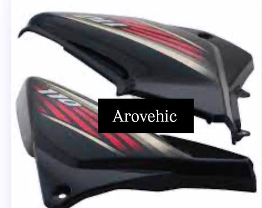 Side Panel With Red Sticker for Honda Dream Neo-Honda