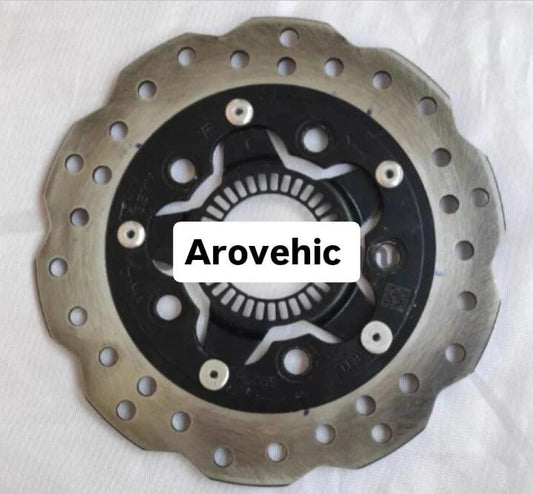 Front Disc Plate with ABS Sensor Ring for Ather 450X -ATHER