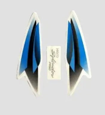 Sticker H.L.Firing Hero Splendor Pro T3 [Silver Tank-Blue]-HERO