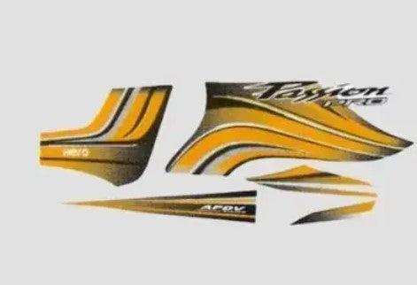 Sticker Set for Passion Pro T3 [Yellow Tank]-HERO