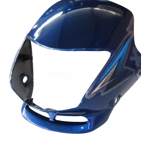 Head Light Visor/mask for honda Cb Shine ( Blue)-HONDA