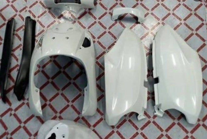 Body Kit for Suzuki Access old (White)-SUZUKI