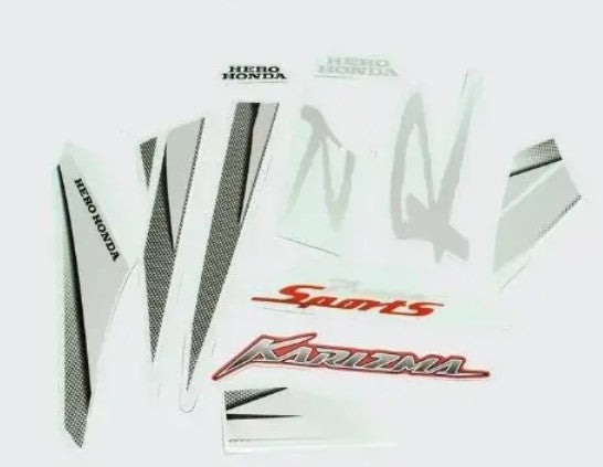 Sticker Set for Karizma.R ( N/M Red Tank)-HERO