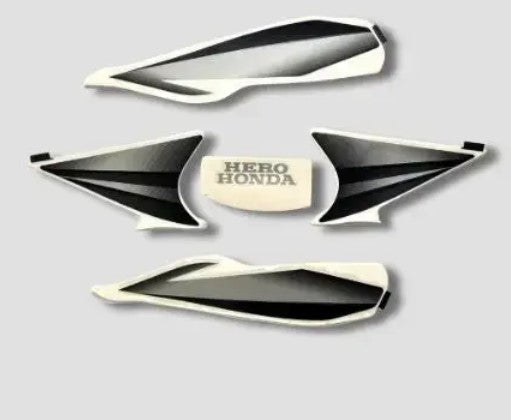 Sticker H.L.Firing for Splendor NXG 4/M [Black Grey]-HERO