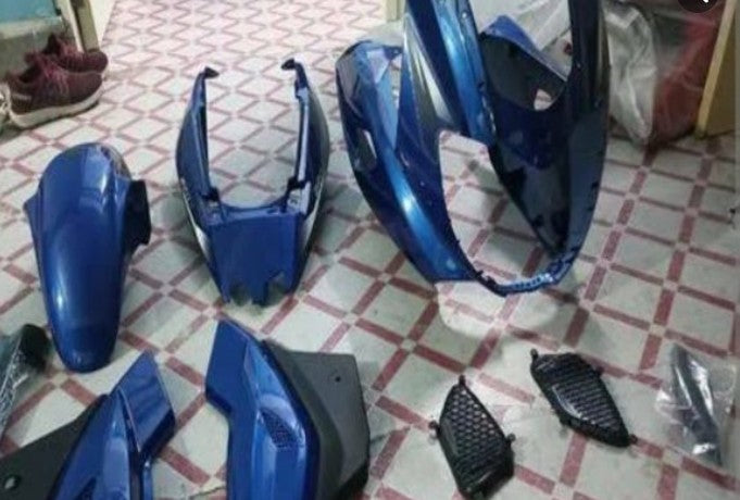 Body Kit for Pulsar 220 (Blue)-BAJAJ