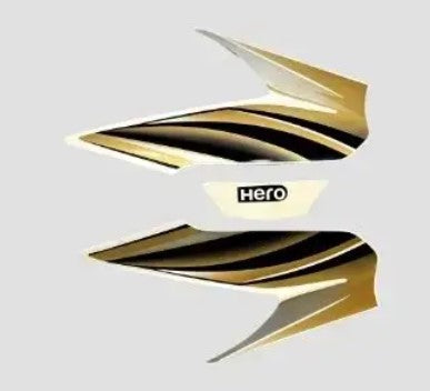 Sticker H.L.Firing for  Hero Passion Pro T4 [Yellow Tank]-HERO