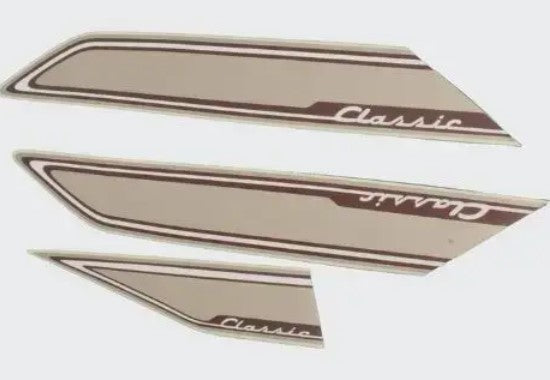 Sticker Set for Jupiter Classic  (Ivory Shield)-TVS