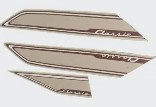 Sticker Set for Jupiter Classic  (Ivory Shield)-TVS