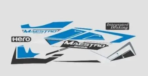 Sticker Set for  Maestro Edge [Blue Shield] -HERO