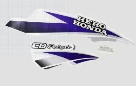 Sticker Set for Hero CD-Deluxe T3  (O/M Black/Prpl)-HERO