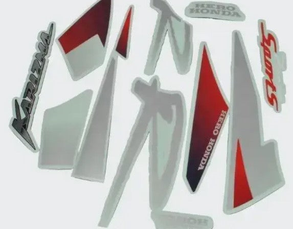 Sticker Set for Karizma.R (Blue Tank)-HERO