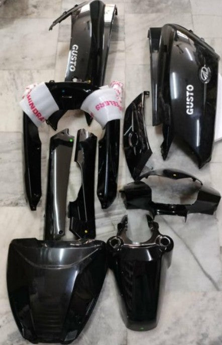 Body Kit for Mahindra Gusto (Black)-MANINDRA