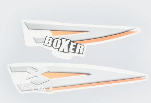 Sticker Set  for  [Red Tank] -BAJAJ