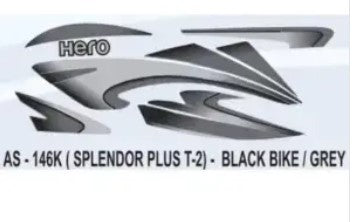 Graphics Sticker HERO SPLENDOR OLD/SPLENDOR PLUS  (Type 2)-HERO