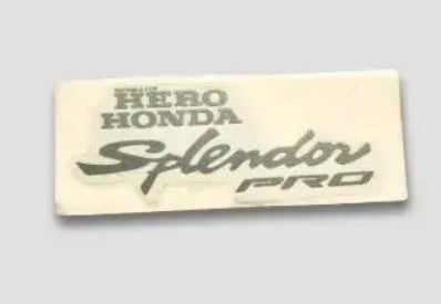 Sticker Letter for  Splendor Pro [Silver]-ABK