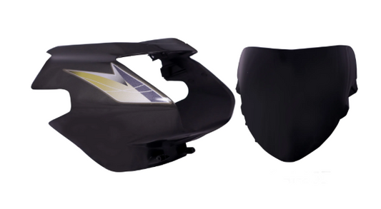 Head Light Visor/mask for tvs Star City (New Model)Grey-TVS