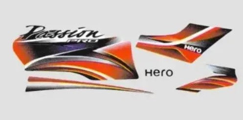 Sticker Set for Passion Pro  T4 [Red Tank]  -HERO