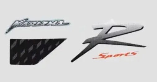 Sticker Set for Hero Karizma.R T3 [Grey Tank]-HERO