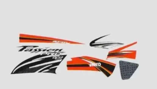Sticker Set for  Passion Pro Tr [Red Tank]-HERO