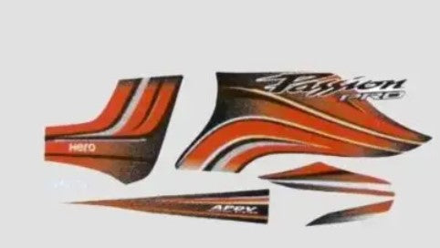 Sticker Set for Passion Pro T3 [Red Tank]-HERO