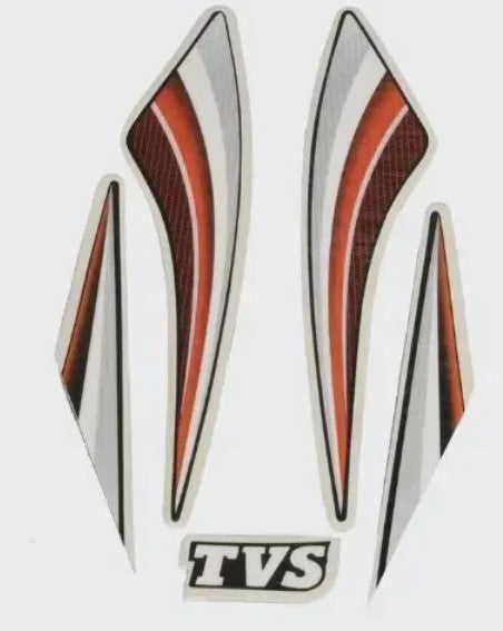 Sticker H.L.Firing for Star Sport T3 [Black Tank-Orange]-ABK