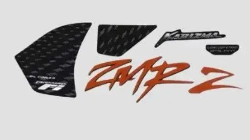 Sticker Set for Hero Karizma ZMR T3 (Black Tank)-HERO