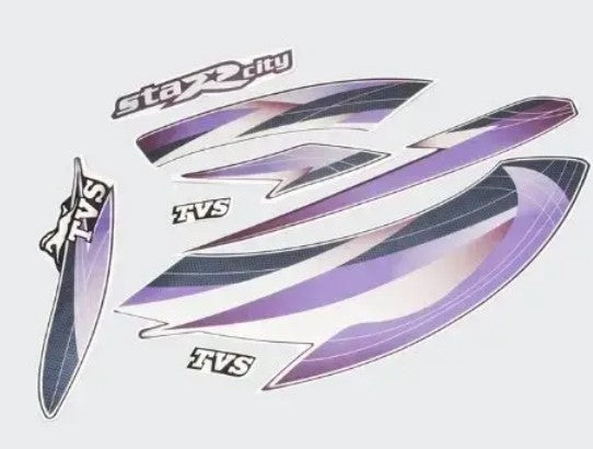 Sticker Set for Star City( N/M )-TVS