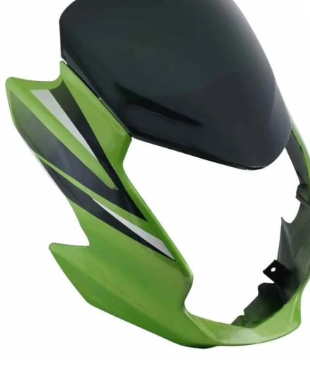 Head Light Visor/mask for hero Passion Xpro (Green)-HERO