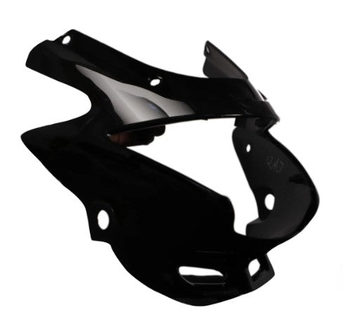 Head Light Visor/mask for hero Glamour N/m Black (silver)-HERO