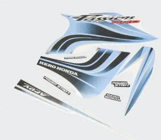 Sticker Set for Passion Pro T2 [Blk Tank-Blue]-HERO