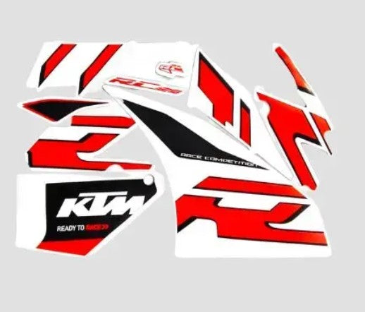 Sticker Kit for rc 125 -KTM