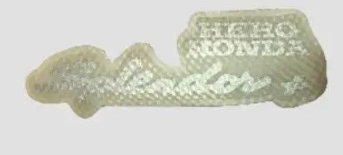 Sticker Letter for Splendor Plus [Silver]-ABK