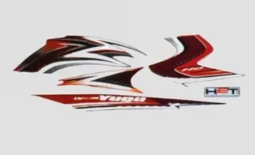 Sticker Set for  Yuga (2018 Red Tank)-HONDA