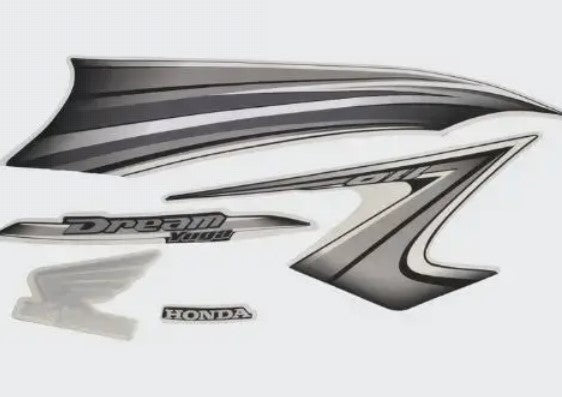 Sticker Set for  Yuga [Grey Tank]-HONDA