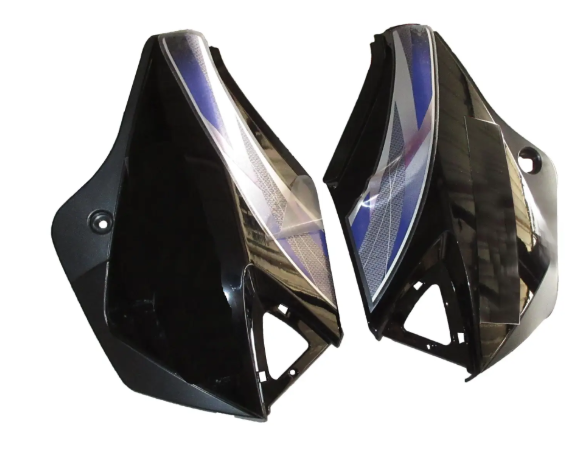 Side Panel/cover for Tvs Star City (New Model)Black-GENUINE