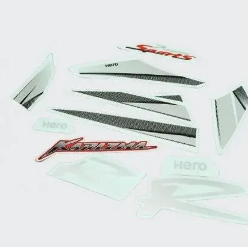 Sticker Set for Hero Karizma.R  N/M [Red Tank]-HERO