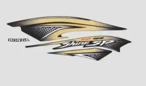 Sticker Set for Shine SP [Black Tank]-HONDA