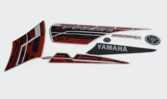 Sticker Set for  Fazer T5 [White Tank]-YAMAHA
