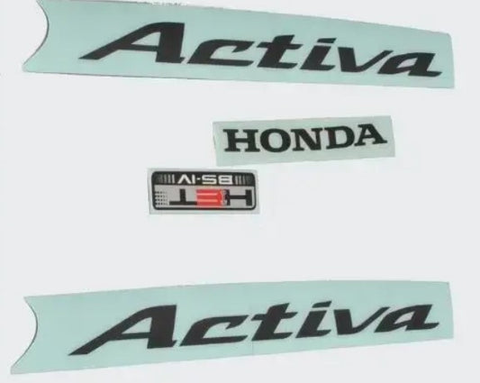 Sticker Set for Activa HET (Black)-ABK