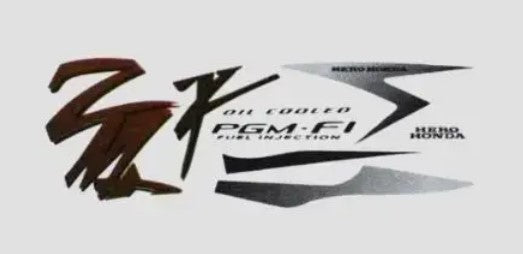 Sticker Set for Karizma ZMR [White Tank]-HERO